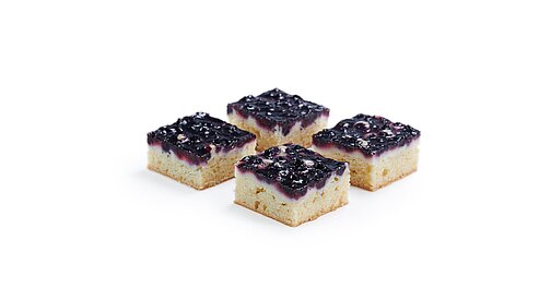 Blueberry and Lime Slice
