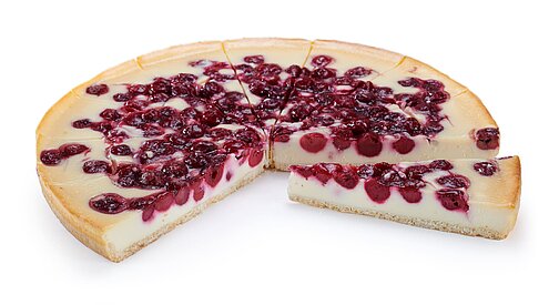 Country-Style Cherry Cheese Cake