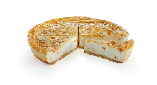 Pfirsich-Maracuja-Cheesecake